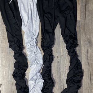 2 pair of stack leggings